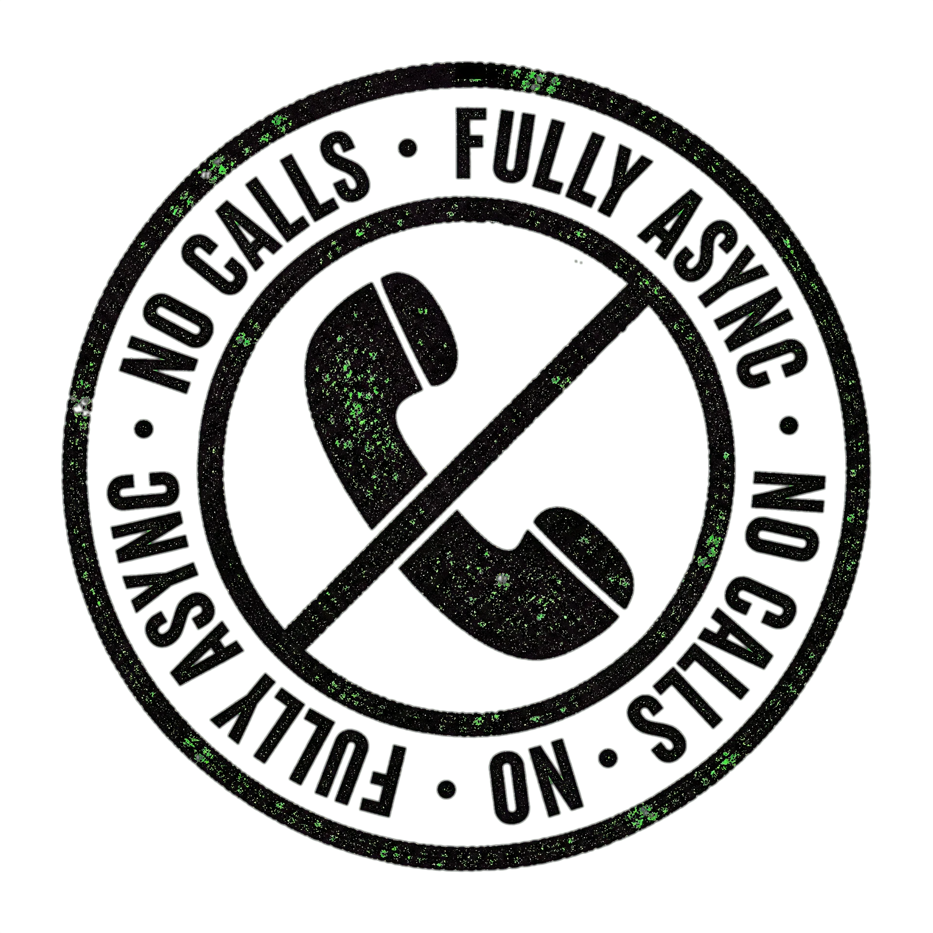 No calls, fully async stamp